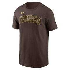 Yu Darvish San Diego Padres Name & Number T-Shirt Brown