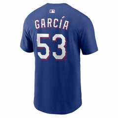 Adolis Garcia Texas Rangers Name & Number T-Shirt Royal