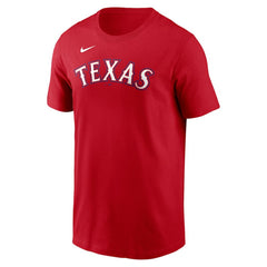 Corey Seager Texas Rangers Name & Number T-Shirt Red