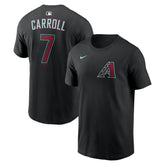 Corbin Carroll Arizona Diamondbacks Name & Number T-Shirt Black