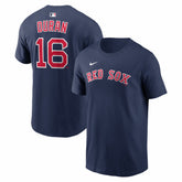 Jarren Duran Boston Red Sox Home Name & Number T-Shirt Navy