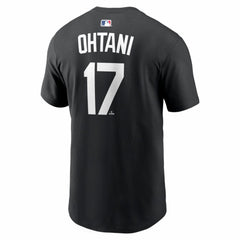 Shohei Ohtani Los Angeles Dodgers Name & Number T-Shirt Black