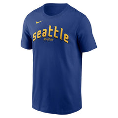 Cal Raleigh Seattle Mariners City Connect Name & Number T-Shirt Royal