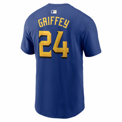 Ken Griffey Jr. Seattle Mariners City Connect Name & Number T-Shirt Royal