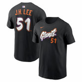 Jung Hoo Lee San Francisco Giants City Connect Name & Number T-Shirt Black