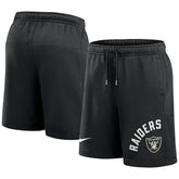 Las Vegas Raiders Arched Kicker Shorts - Black for sale
