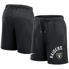 Las Vegas Raiders Arched Kicker Shorts - Black for sale