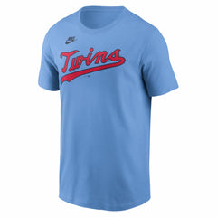 Kirby Puckett Minnesota Twins Cooperstown Collection Name & Number T-Shirt Light Blue