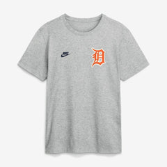Detroit Tigers Cooperstown 2-Hit T-Shirt Heather Gray