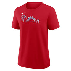 J.T. Realmuto Philadelphia Phillies Women's Name & Number T-Shirt Red