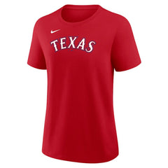 Corey Seager Texas Rangers Women's Name & Number T-Shirt Red