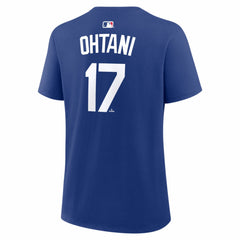 Shohei Ohtani Los Angeles Dodgers Women's Name & Number T-Shirt Royal