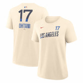 Shohei Ohtani Los Angeles Dodgers Women's City Connect Name & Number T-Shirt Natural