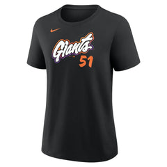 Jung Hoo Lee San Francisco Giants Women's City Connect Name & Number T-Shirt Black