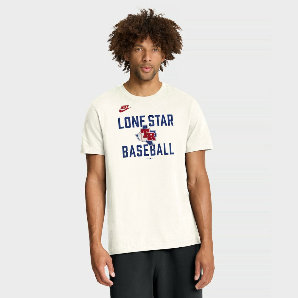 Texas Rangers Cooperstown Collection ‘70s-Inspired T-Shirt Cream