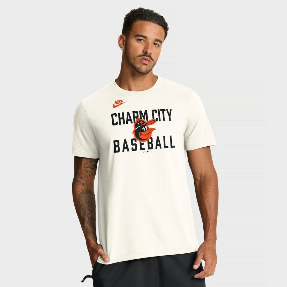 Baltimore Orioles Cooperstown Collection ‘70s Inspired T-Shirt Cream