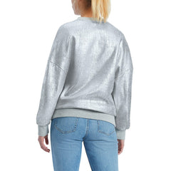 Chicago Bulls Tommy Jeans Women's Tracy Pullover Sweatshirt - Silver online