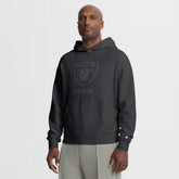 Las Vegas Raiders Oversized Type Play Location Hoodie - Black for sale