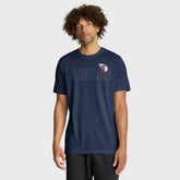 Cleveland Guardians Knockout Team Legend Dri-FIT T-Shirt Navy