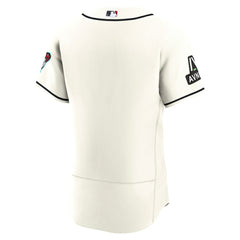 Arizona Diamondbacks Home Sponsor Patch Authentic Jersey Cream