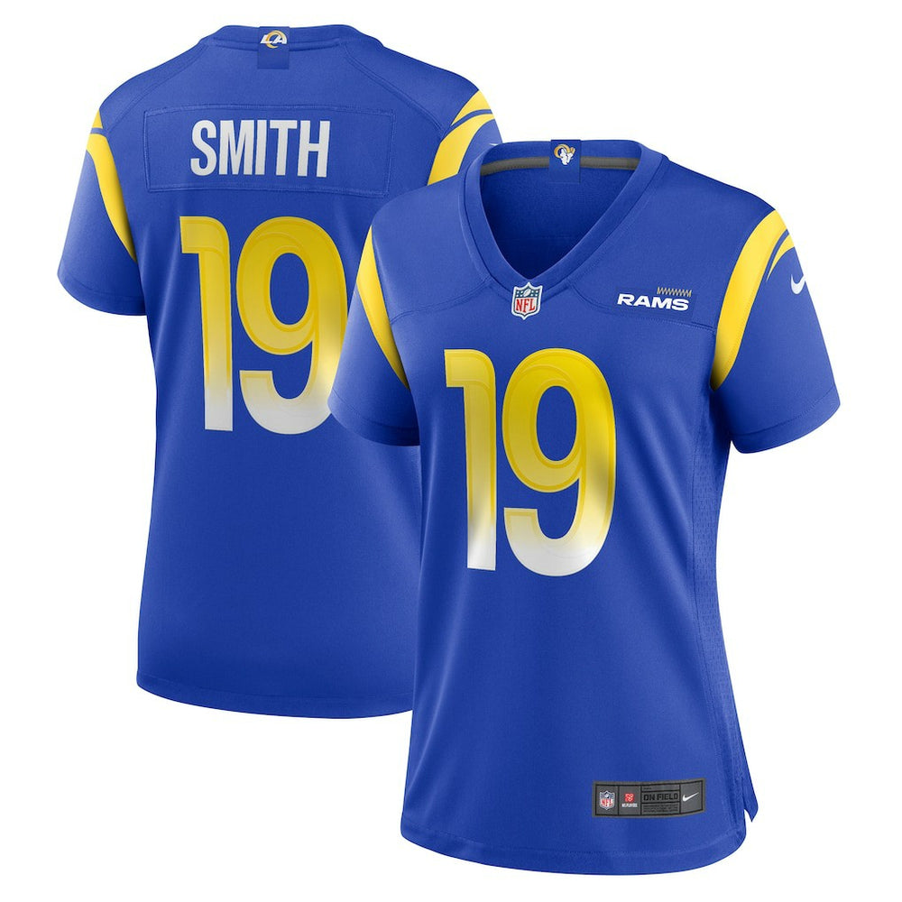 Xavier Smith Los Angeles Rams Women's Home Game Jersey - Royal cheap