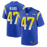 Alex Ward Los Angeles Rams Home Game Jersey - Royal online