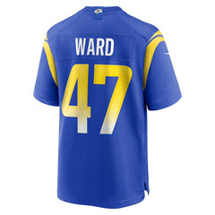 Alex Ward Los Angeles Rams Home Game Jersey - Royal online