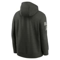 Indianapolis Colts Salute To Service Club Fleece Hoodie - Olive sale