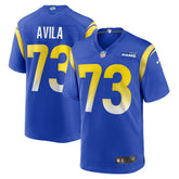 Steve Avila Los Angeles Rams Home Game Jersey - Royal sale