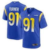 Kobie Turner Los Angeles Rams Home Game Jersey - Royal for sale