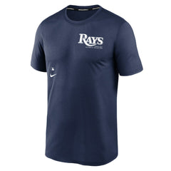 Tampa Bay Rays Authentic Collection Early Work Tri-Blend Performance T-Shirt Navy