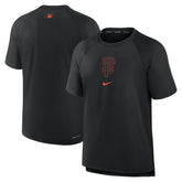San Francisco Giants Authentic Collection Pregame Raglan Performance T-Shirt Black