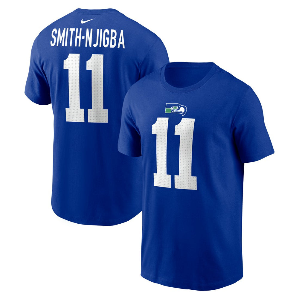 Jaxon Smith-Njigba Seattle Seahawks Player Name & Number T-Shirt - Royal cheap