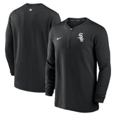 Chicago White Sox Authentic Collection Game Time Performance Quarter-Zip Top Black
