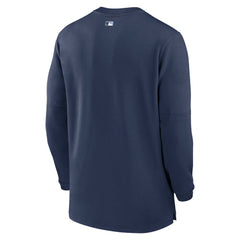 Tampa Bay Rays Authentic Collection Game Time Performance Quarter-Zip Top Navy