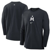 Minnesota Twins Authentic Collection Player Dri-FIT Lightweight Pullover Navy