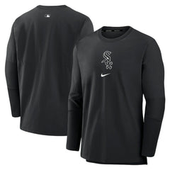 Chicago White Sox Authentic Collection Player Dri-FIT Lightweight Pullover Black