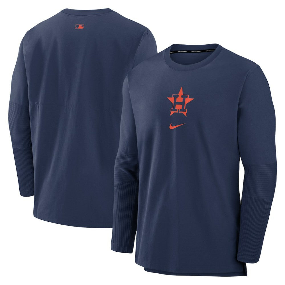 Houston Astros Authentic Collection Player Dri-FIT Lightweight Pullover Navy
