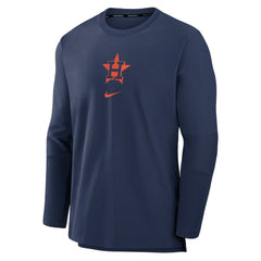Houston Astros Authentic Collection Player Dri-FIT Lightweight Pullover Navy