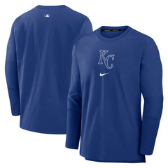 Kansas City Royals Authentic Collection Player Dri-FIT Lightweight Pullover Royal