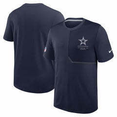 Dallas Cowboys Sideline UV Dri-FIT Coach Shirt - Navy for sale