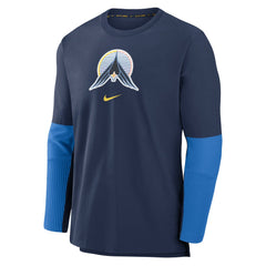 Minnesota Twins Authentic Collection Player Dri-FIT Lightweight Pullover Navy