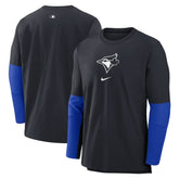 Toronto Blue Jays Authentic Collection Player Dri-FIT Lightweight Pullover Navy