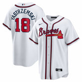 Mike Yastrzemski Atlanta Braves Replica Jersey White