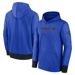 Toronto Blue Jays 2024 City Connect Authentic Collection Practice Performance Pullover Hoodie Royal