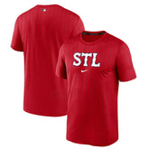 St. Louis Cardinals 2024 City Connect Authentic Collection Practice Velocity Performance T-Shirt Red