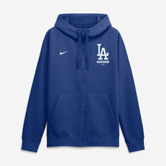 Los Angeles Dodgers Primetime Lockup Full-Zip Hoodie Royal
