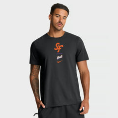 San Francisco Giants City Connect 2-Hit T-Shirt Black