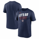 Houston Astros City Connect Team Phrase Script Dri-FIT T-Shirt Navy