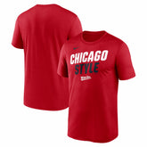 Chicago White Sox City Connect Team Phrase Script Dri-FIT T-Shirt Red